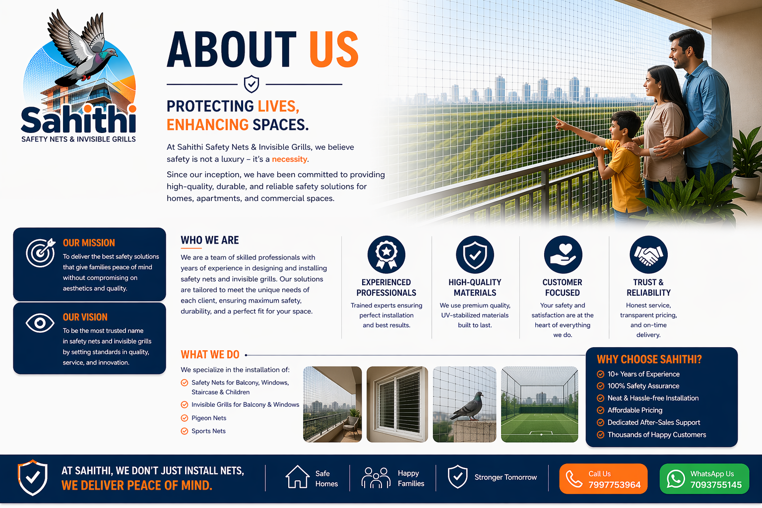 About Sahithi Safety Nets Hyderabad